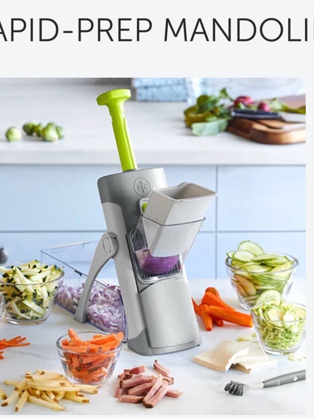 Pampered Chef RAPID-PREP MANDOLINE